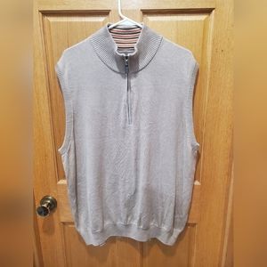 Pima Cotton  Johnston & Murphy sweater vest size xxl
